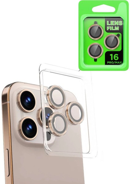 iPhone 16 Pro Max Raze Metal Kamera Lens - Natural Grey - BRNTEK6903-7385