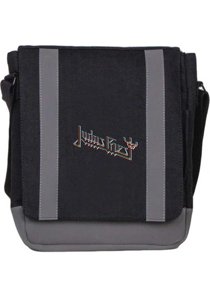 Heybe Çanta Judas Priest Logo 2 Siyah Renk