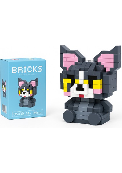 Bricks Tom Karakter Figürü 3D Yapboz Puzzle Yapı Oyuncakları fırsatları
