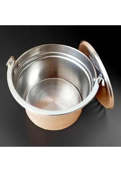 Paslanmaz Krom Yoğurt Kovası & Bakraç (10KG)