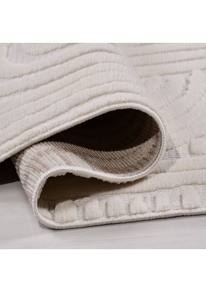 Krem Modern Etnik Desenli Sisal Hav Vermeyen Leke Tutmayan Kolay Temizlenen Yumuşak Makine Salon Yolluk Mutfak Halı fiyatları