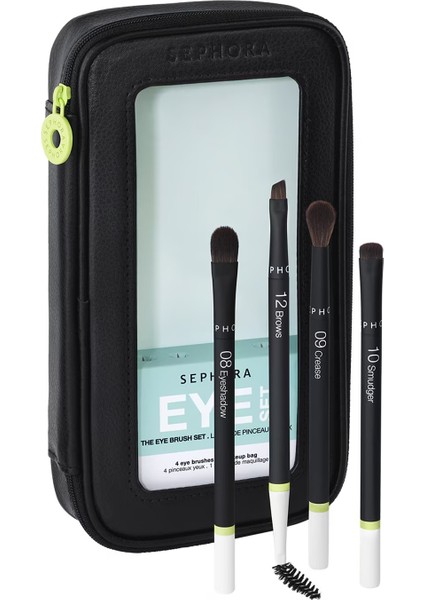 Göz Fırçası Seti - Sezgisel Uygulama, Kusursuz Sonuç 4 Adet