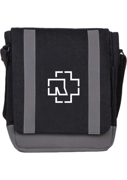 Heybe Çanta Rammestein Logo Siyah Renk