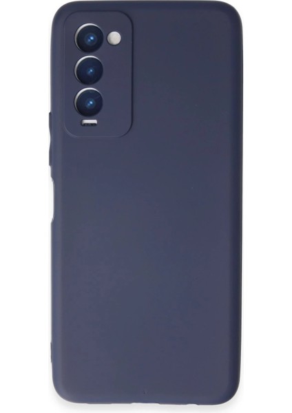 Tecno Camon 18 Kılıf First Silikon - Lacivert - BRNTEK1947-3691