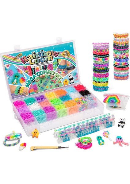 Rainbow Loom Mega Combo Set 7456 Pcs R0088 fiyatları