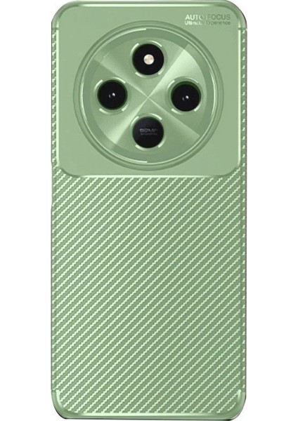 Xiaomi Redmi 14C Kılıf Auto Focus Karbon Kapak - Su Yeşili - BRNTEK1673-6442