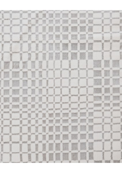 Merve Geometrik Krem Mikrofiber Dikdörtgen Modern Desenli Akrilik Hav Vermeyen Leke Tutmayan Kolay Temizlenen Yumuşak Makine Salon Yolluk Mutfak Halı fırsatları