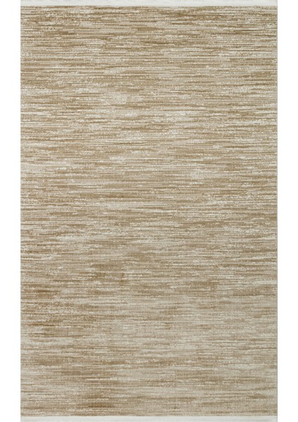 Bej Modern Etnik Desenli Poliproplen Hav Vermeyen Leke Tutmayan Kolay Temizlenen Yumuşak Makine Salon Yolluk Mutfak Halı