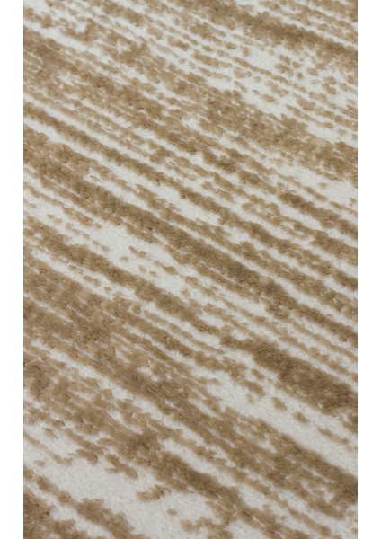 Bej Modern Etnik Desenli Poliproplen Hav Vermeyen Leke Tutmayan Kolay Temizlenen Yumuşak Makine Salon Yolluk Mutfak Halı fırsatları