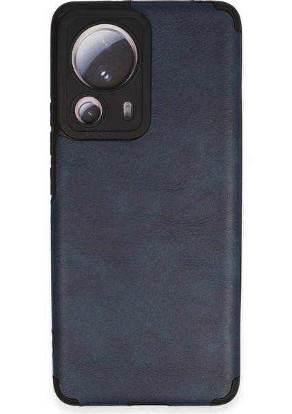 Xiaomi Mi 13 Lite Kılıf Loop Deri Silikon - Lacivert - BRNTEK6471-3140