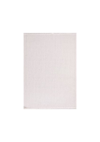 Absent Krem Hasır Etnik Modern Desenli Sisal Hav Vermeyen Leke Tutmayan Kolay Temizlenen Yumuşak Makine Salon Yolluk Mutfak Halı