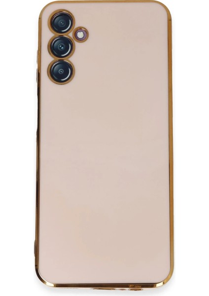 Samsung Galaxy M14 5g Kılıf Volet Silikon - Pembe - BRNTEK6907-5896