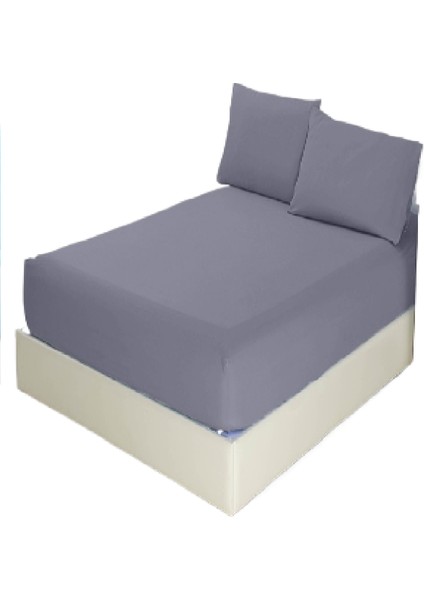 Çift Kişilik Lastikli Pamuk Penye Çarşaf Takımı 200X200+30 cm fırsatları