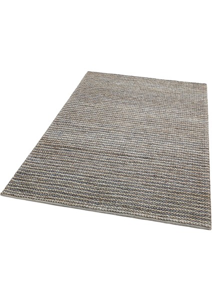 Leoben Çizgili Lacivert Jüt Dikdörtgen Modern Desenli Akrilik Hav Vermeyen Leke Tutmayan Kolay Temizlenen Yumuşak Makine Salon Yolluk Jüt Halı modelleri