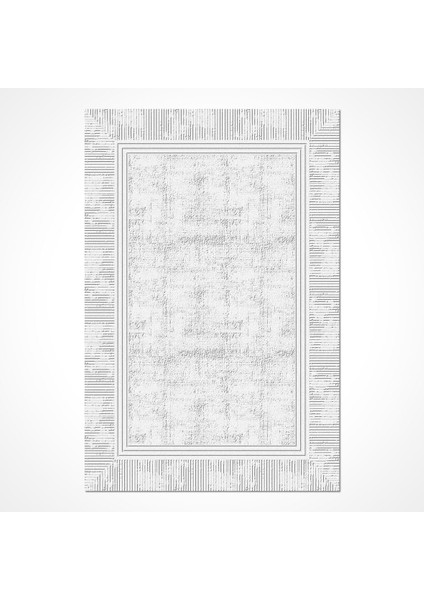 Aboriginal Gri Çerçeveli Etnik Modern Desenli Akrilik Hav Vermeyen Leke Tutmayan Kolay Temizlenen Yumuşak Makine Salon Yolluk Mutfak Halı fiyatları