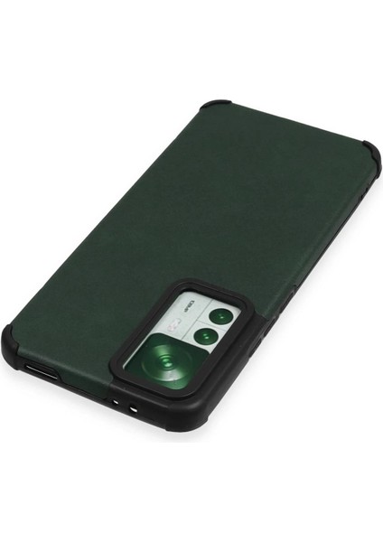 Xiaomi Mi 12T Kılıf Loop Deri Silikon - Yeşil - BRNTEK5726-2027 modelleri