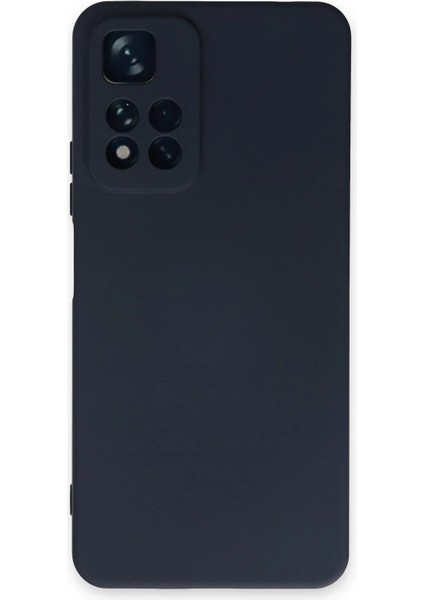 Xiaomi Redmi Note 11 Pro Plus 5g Kılıf Nano Içi Kadife Silikon - Lacivert - BRNTEK7256-9854
