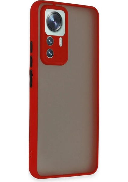 Xiaomi Mi 12T Pro Kılıf Montreal Silikon Kapak - Kırmızı - BRNTEK3201-5235 fiyatları