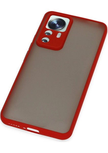 Xiaomi Mi 12T Pro Kılıf Montreal Silikon Kapak - Kırmızı - BRNTEK3201-5235 fırsatları