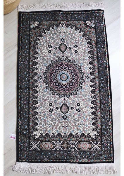 Osmanlı Desen Astarlı Lüks Seccade S1018 Krem fırsatları