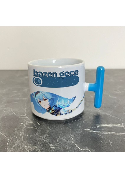 Genshin Impact Eula Kupa Bardak - Genshin Impact Güneşli Gece Serisi modelleri
