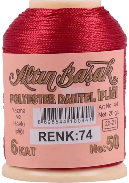 3 Adet Altınbaşak Oya ve Dantel Ipi 20 gr - - No: 074 modelleri