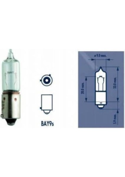12V H21 21W (53 Tipi) Tek Filamentli Stop Sinyal Park Ampülü 1 Adet modelleri
