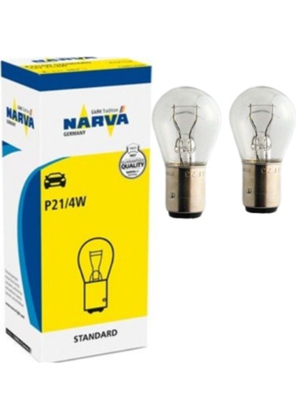 24V 1016 21/4W Yakın Tırnak (Dayanma Gücü Yüksek) Ampul 2 Adet