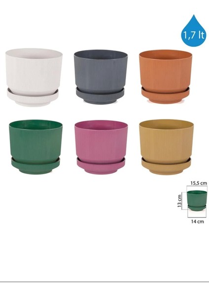 1no Saksı 1.7lt 1 Adet -S281