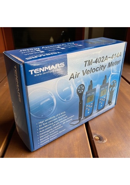 TM-412A Hava Hızı ve Hava Debisi Ölçer fiyatları