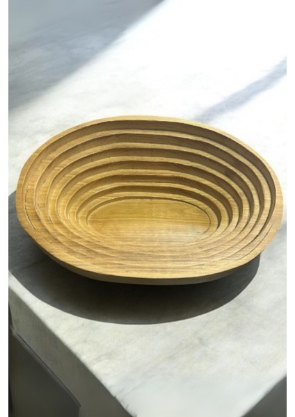 Büro Ev Ofis Evcil Pet Hayvanı Kedi Için Oval Ahşap Yatak