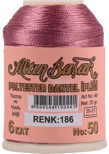 Altınbaşak Oya ve Dantel Ipi 20 gr - - No: 186