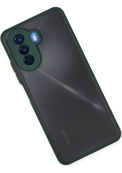 Huawei Nova Y70 Kılıf Montreal Silikon Kapak - Yeşil - BRNTEK4426-5098 modelleri