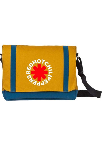 Postacı Çantası Symbol Red Hot Chill Peppers Sarı Renk