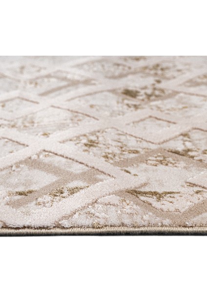 Daylesford Modern Bej Pamuk Dikdörtgen Modern Desenli Akrilik Hav Vermeyen Leke Tutmayan Kolay Temizlenen Yumuşak Makine Salon Yolluk Mutfak Halı fiyatları