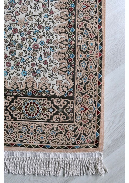 Osmanlı Desen Astarlı Lüks Seccade S1018 Krem fırsatları
