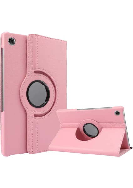 Lenovo Tab M10 TB311FU Kılıf 360 Tablet Deri Kılıf - Pembe Zrnet