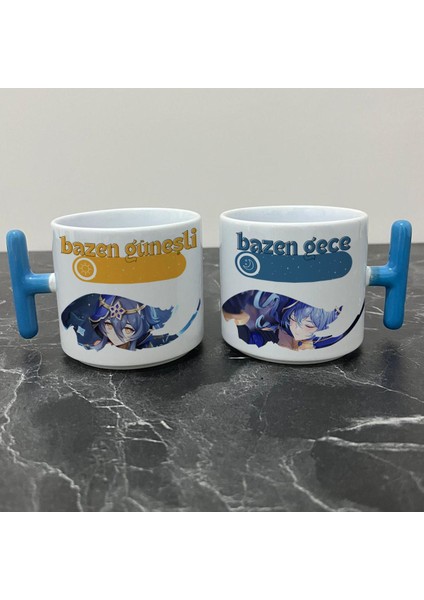 Genshin Impact Layla Kupa Bardak - Genshin Impact Güneşli Gece Serisi