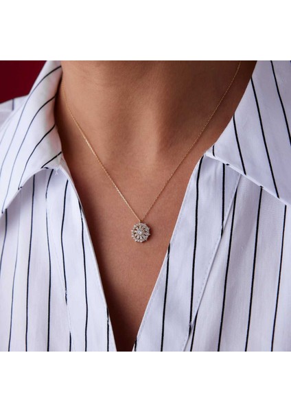 Bagetli Çember Kolye