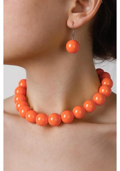 20MM Büyük Boncuklu Küpe