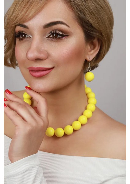20MM Büyük Boncuklu Küpe