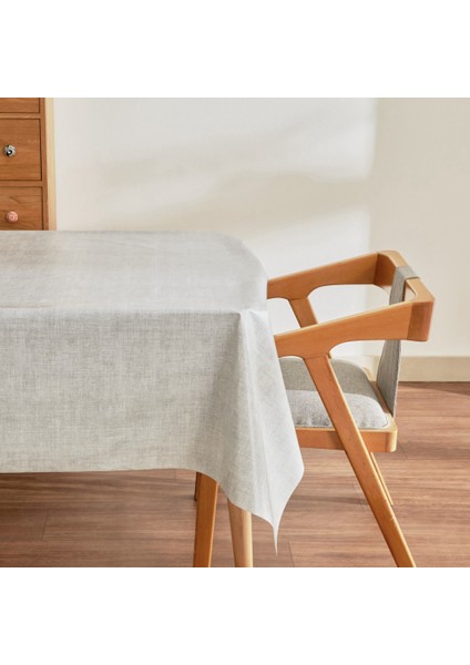 Luna Pvc Masa Örtüsü Gri