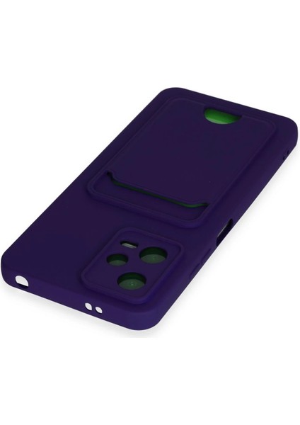Xiaomi Poco X5 5g Kılıf Kelvin Kartvizitli Silikon - Derin Mor - BRNTEK9802-2736 modelleri