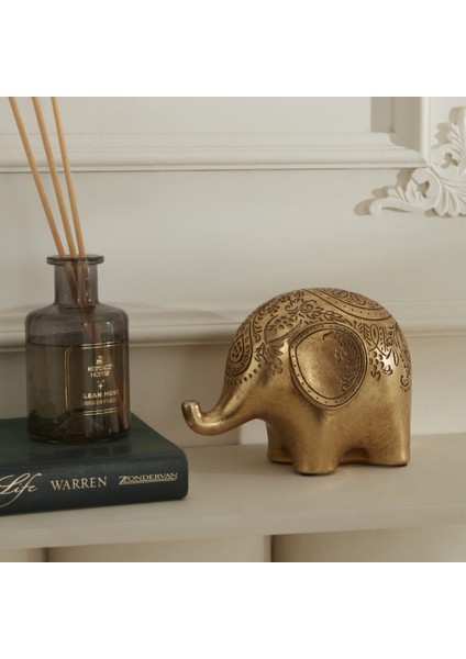 Elephant Biblo Gold 16,5X9,8X11,8CM