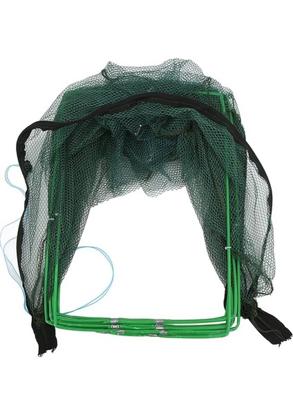 Taşınabilir Katlanmış Balık Ağı Tuzak Kafesi 6 Delik Otomatik Balık Ağı Naylon Katlanır Karides Kafesi Kerevit Yengeç Balık Tuzağı Catcher Döküm Katlanabilir Balıkçılık Ağı Balık Iniş Ağı fiyatları