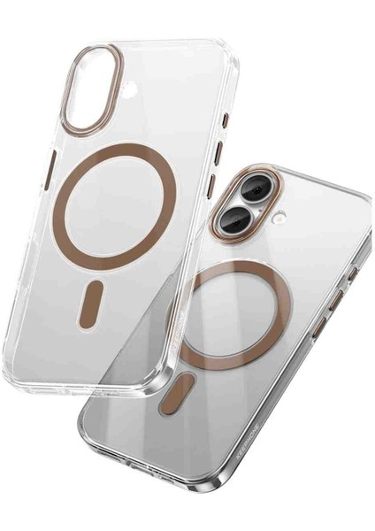 iPhone 16 Uyumlu Aurora Şeffaf Manyetik Şarj Uyumlu Kılıf fiyatları