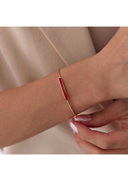 Kırmızı Mineli Tel Kelepçe