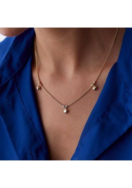 Kalp ve Doricalı Kolye