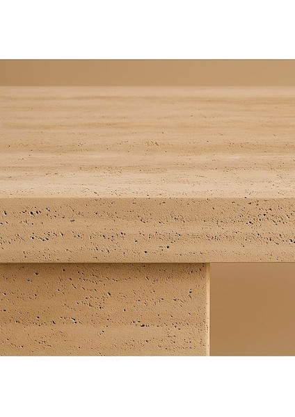 Home Traverten / Mermer Serisi Doğal Taş ve Masif Ahşap Servis Tepsisi – 40X27 cm modelleri