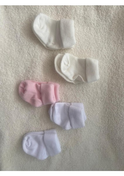 Kız Bebe Yenidoğan Kutulu 5'li Çorap 1309P fırsatları